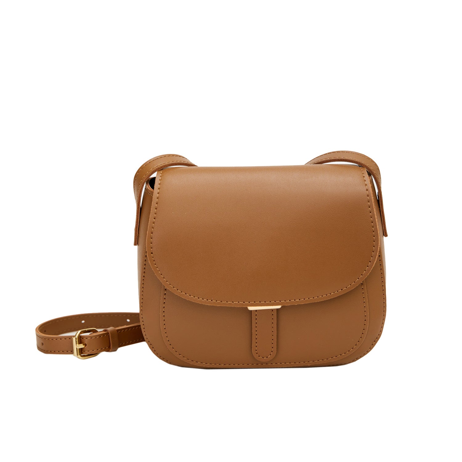 PU Leather Women's Small Square Crossbody Bag — Urban Minimalist, Single Strap, 3 Colours