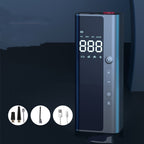 مضخة هواء لاسلكية محمولة | 60 واط، شاشة رقمية، 4000-8000 مللي أمبير، ضوء LED، شحن USB