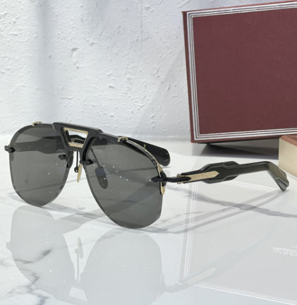 Light Luxury Metal INS-style Pilot Sunglasses For Sun Protection