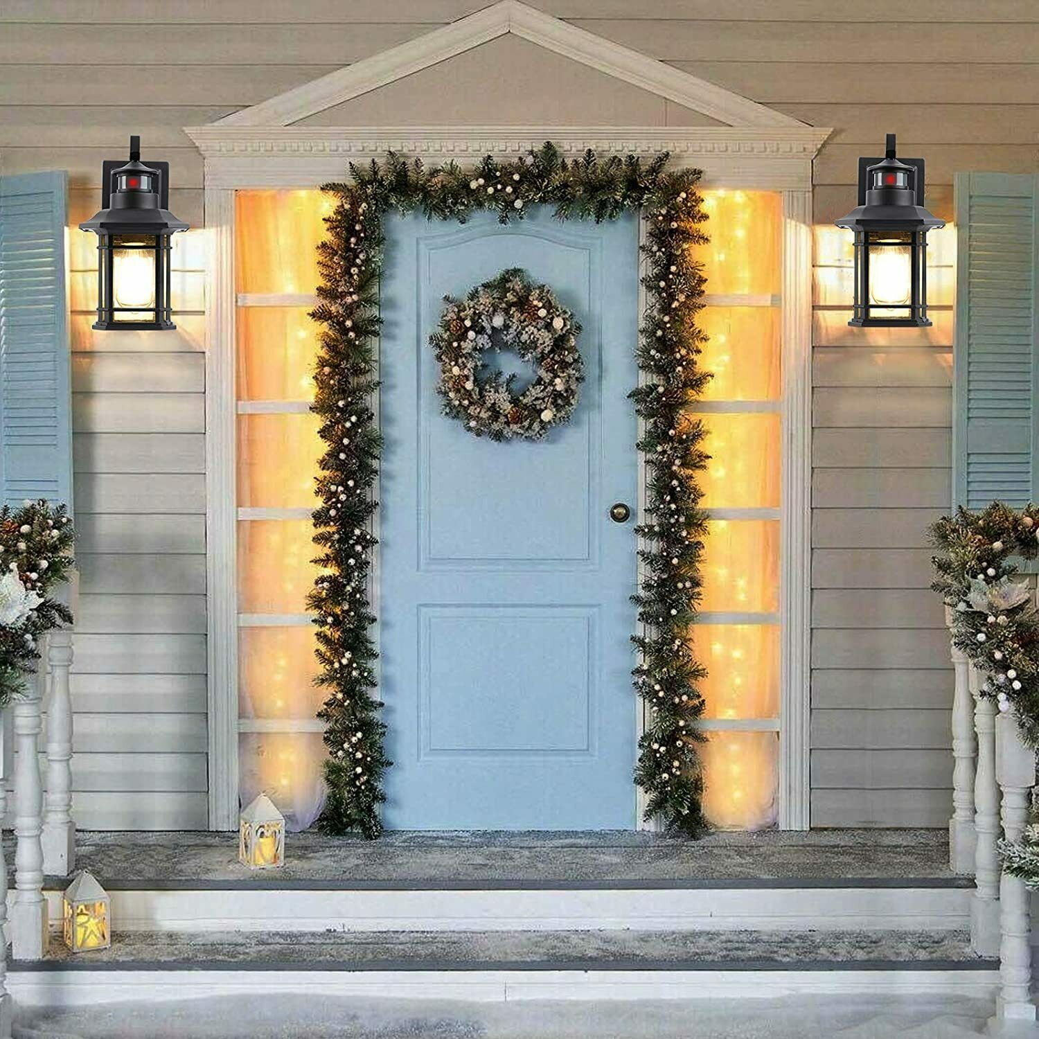 American Style Outdoor Motion Sensor Wall Light – E26