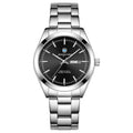 Men's paazomu Double Calendar Luminous Quartz Watch – Steel Strap | 5 Styles | Silver Case | Hooriva