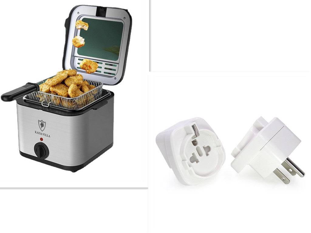 Visual Multifunctional Electric Air Fryer | 2.5L Skewer & French Fries Machine | EU/UK/US