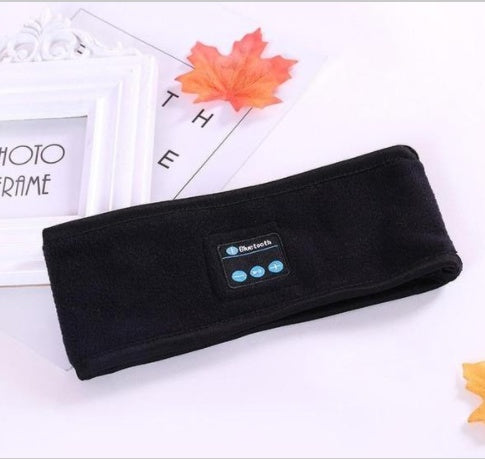 Bluetooth Headband with Built-in Speakers & Mic – Wireless Music Headband