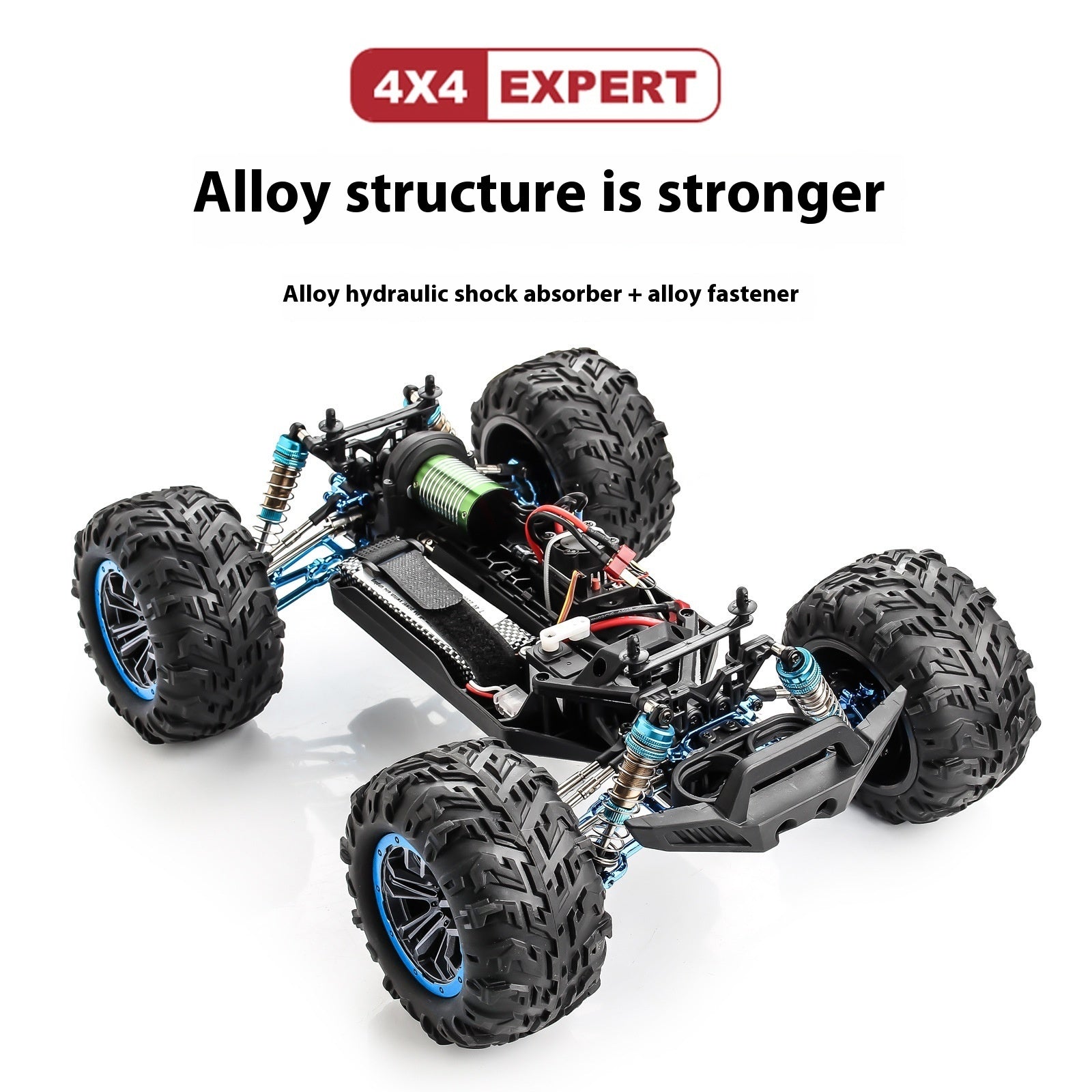 F14B 1:10 Off-Road RC Speed Car – 50km/h Carbon Brush or 70km/h Brushless Motor
