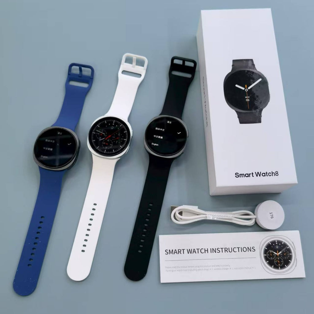 HD8 44mm Bluetooth Calling Smartwatch – IPS Touch Screen Watch 8