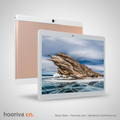 Gold Tablet Ad with Hooriva Branding