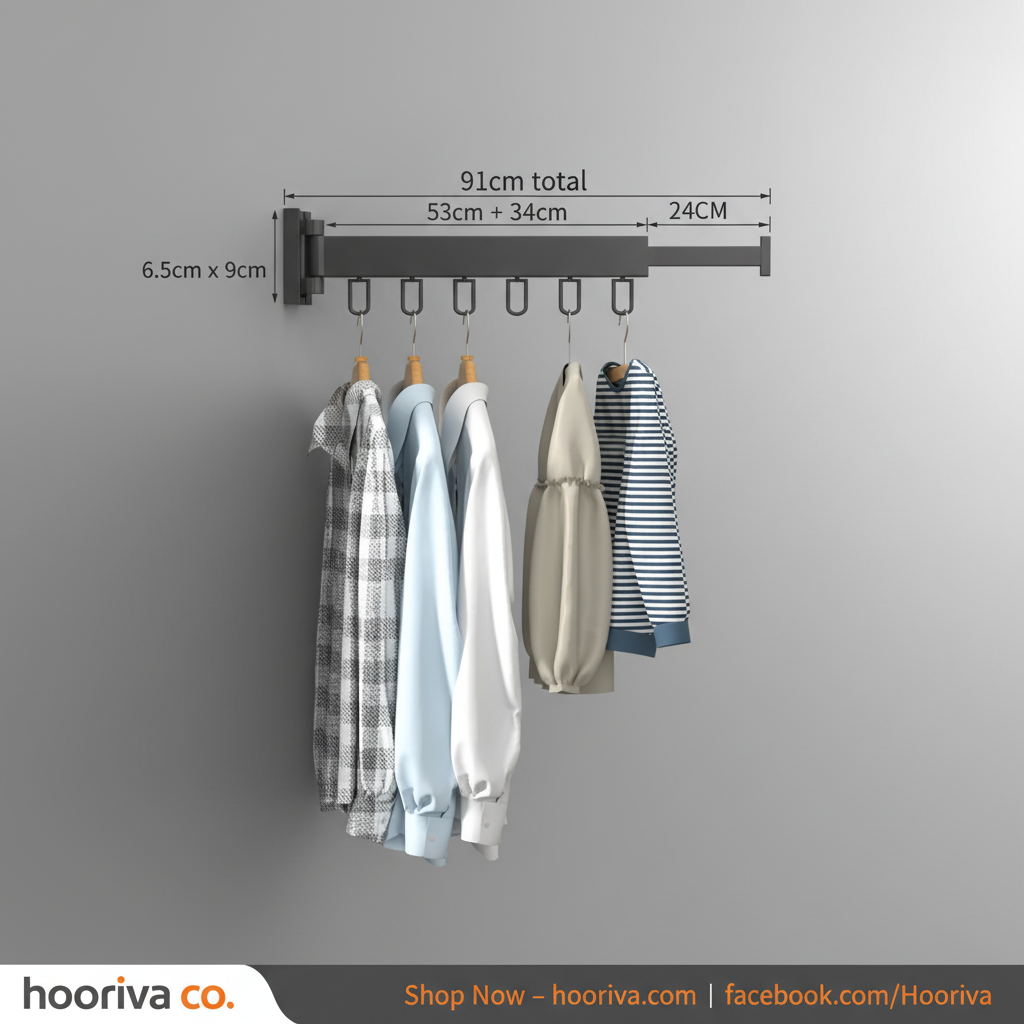 HBBT 5 – Black 2-Rod Balcony Dimensions