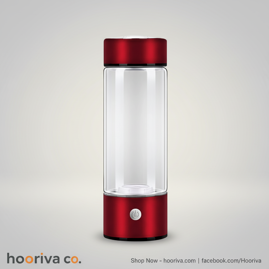 Hooriva HBBT – Red Hydrogen Water Bottle