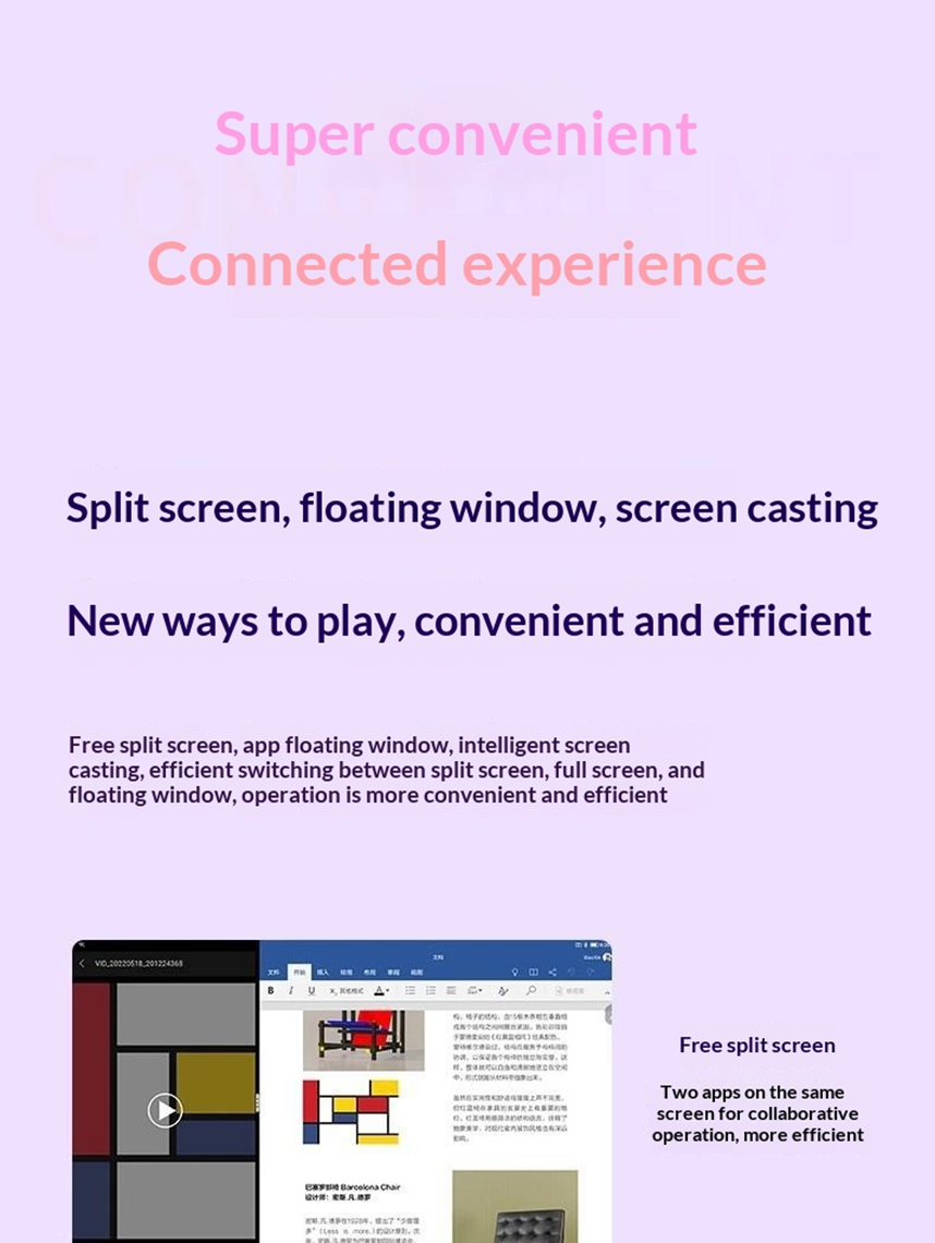 14-Inch Noble Purple Flagship Tablet | 4K 120Hz HDR10 | Dolby Vision | 32MP | Card-Insertable | Stylus | 2024