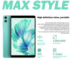 Teclast P85T 8 Inch Android Tablet | T606 Octa Core | Mali-G57 | 4+4GB RAM | 64GB | Mint Green