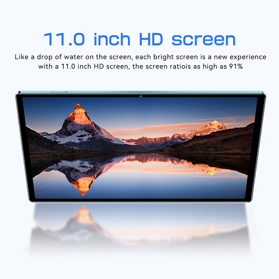 Tablet PC 11-Inch HD | Snapdragon 865 10-Core | 12GB+512GB | 16MP+32MP | Android 13 | 15000mAh