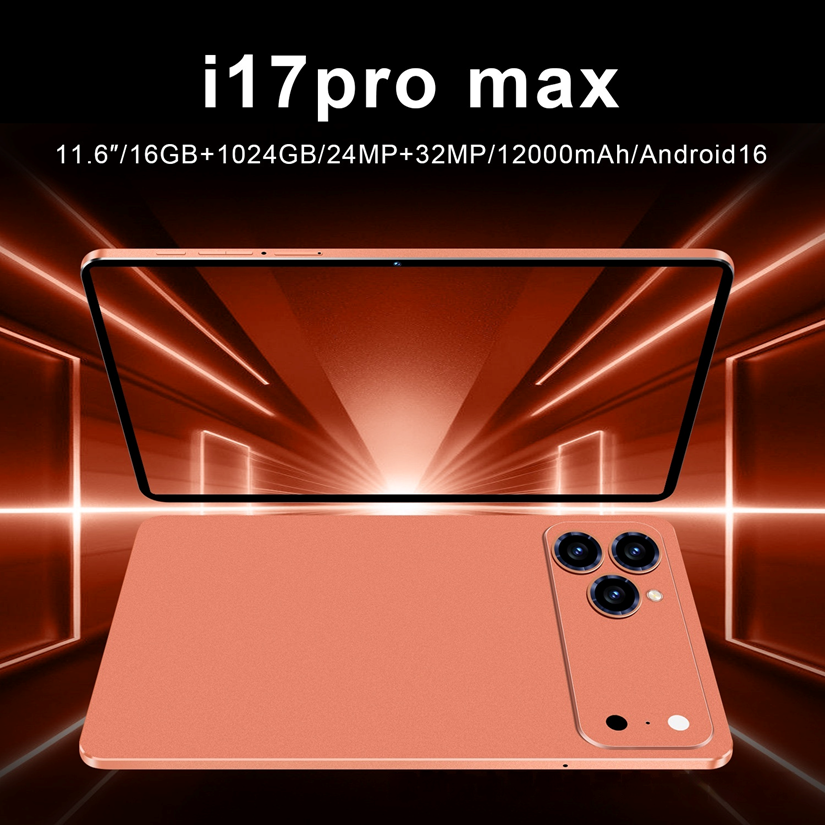11.6 Inch Android 16 Tablet | 16GB RAM 1024GB | 2.5K Display | Wi-Fi 6 | 5G SIM | 24MP Camera