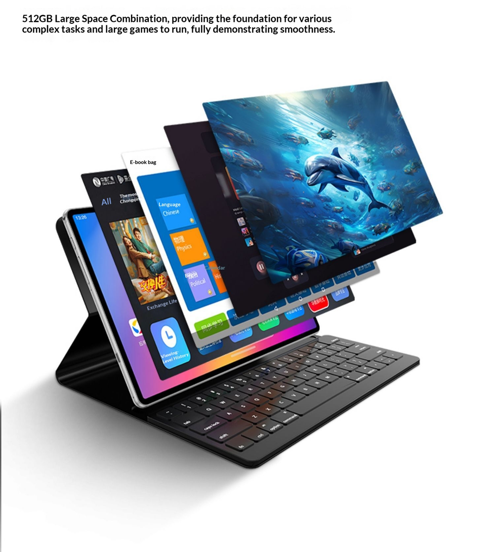 OPPOP70 12-Inch 5G Tablet | 25000mAh | 16GB+512GB | MTK X35 | 4K 120Hz | Dual SIM