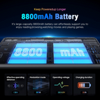 Tab14 8 Inch Android Tablet | 16GB+1TB | 8800mAh | 48MP+108MP Cameras | Dual 5G SIM