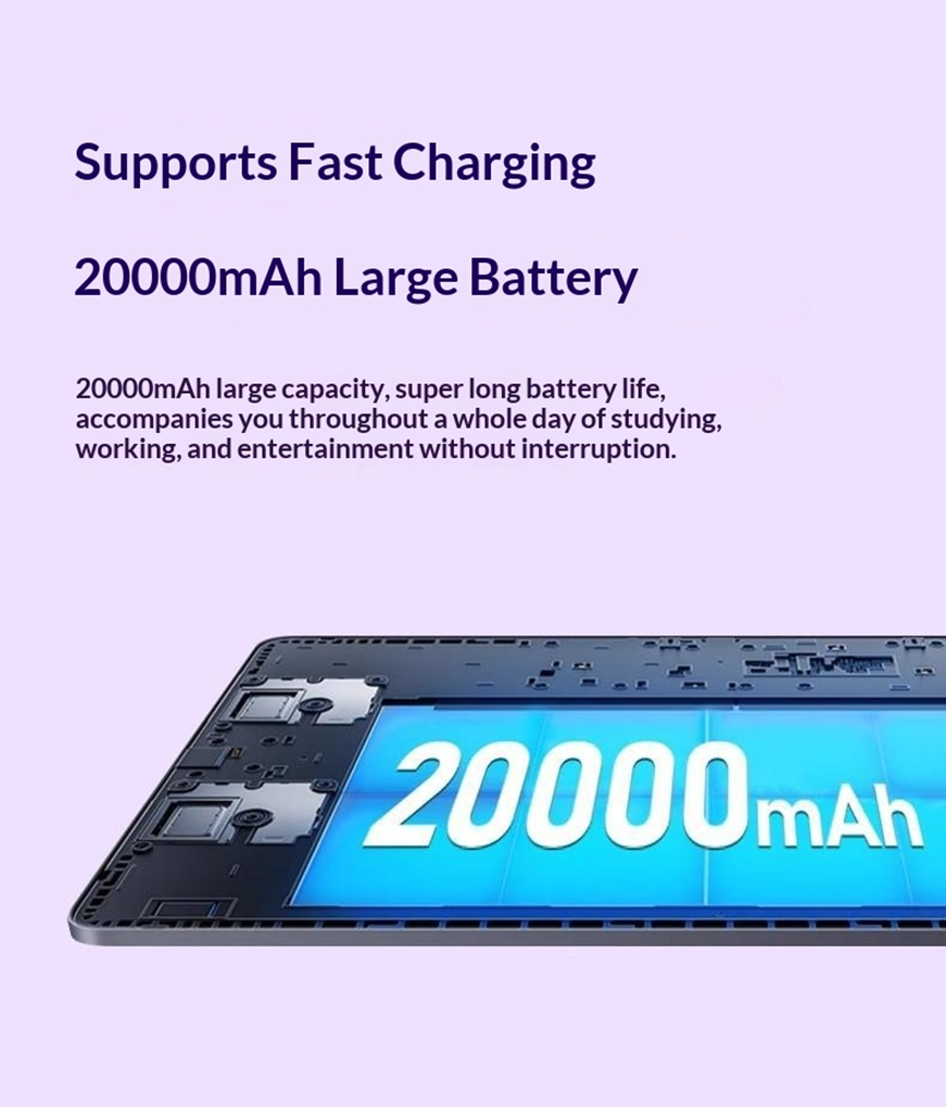 14-Inch Noble Purple Flagship Tablet | 4K 120Hz HDR10 | Dolby Vision | 32MP | Card-Insertable | Stylus | 2024
