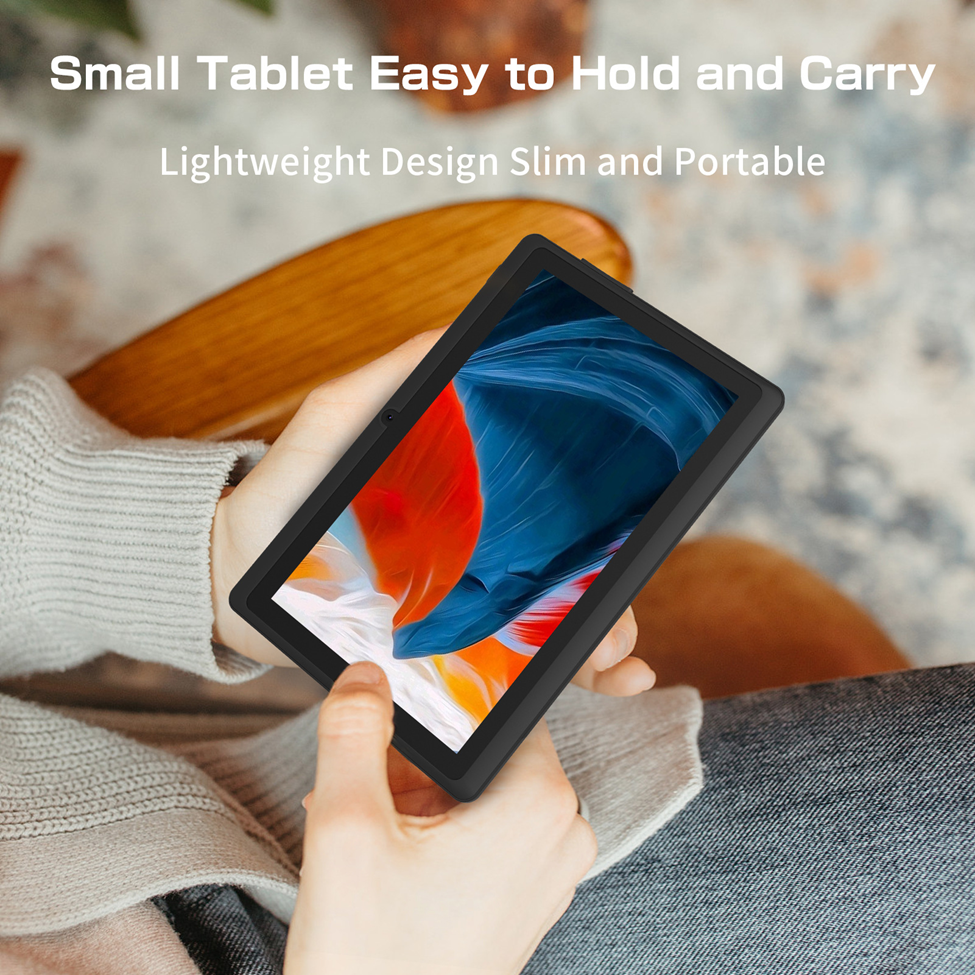 NEWISION 7-Inch Android 11 Toddler Tablet | 3GB+32GB | Quad Core | GMS | Dual Camera | 3000mAh