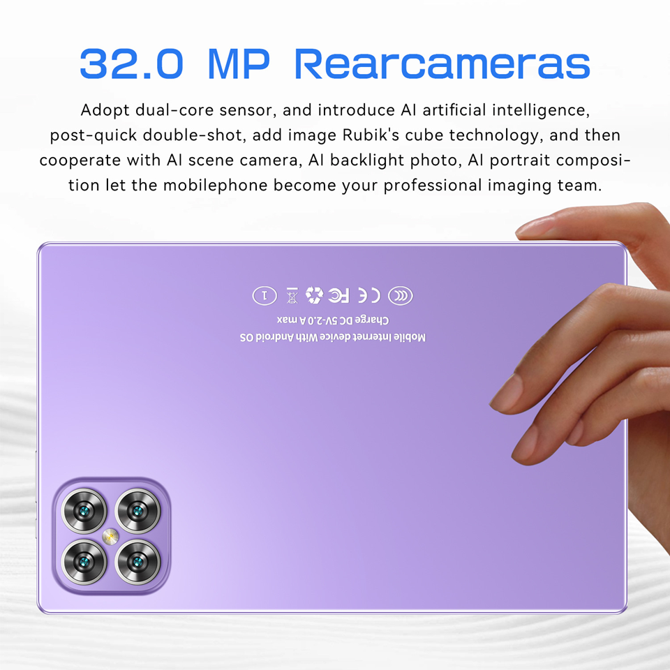 Tablet PC 11-Inch HD | Snapdragon 865 10-Core | 12GB+512GB | 16MP+32MP | Android 13 | 15000mAh