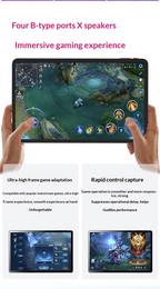 12-Inch Android Gaming Tablet | Octa-Core | 8G+128GB | 120Hz | 7000mAh | Four BOX Speakers