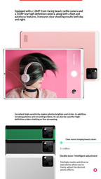 10.1-Inch Android Tablet | 5G Wi-Fi | Dual SIM | GPS | 3D Sound | Gaming & Study