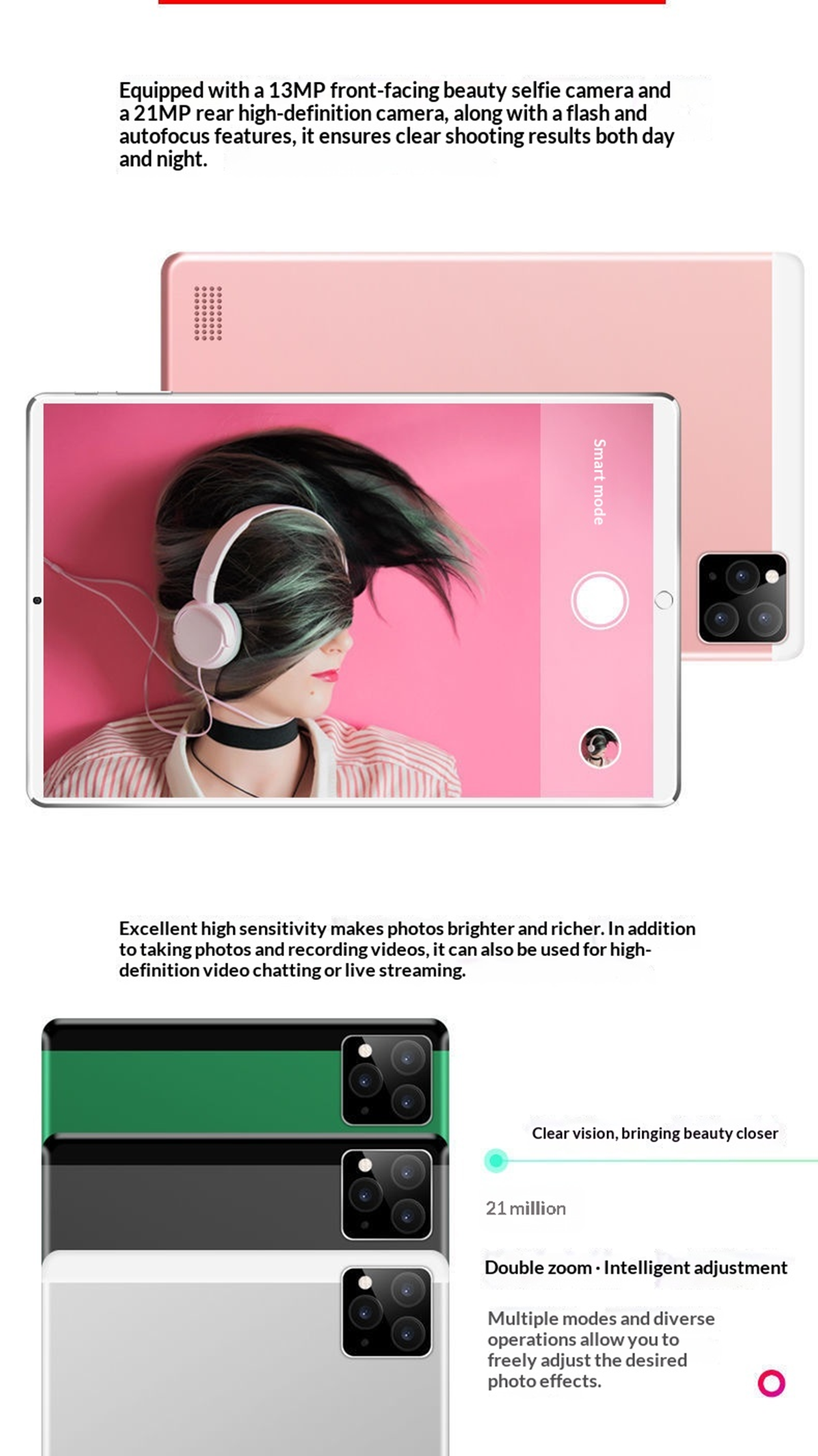 10.1-Inch Android Tablet | 5G Wi-Fi | Dual SIM | GPS | 3D Sound | Gaming & Study