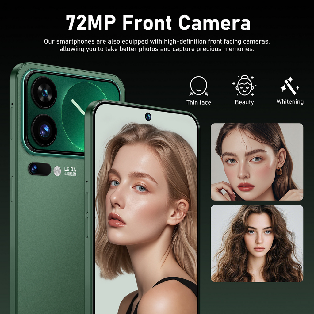 M17 Pro Max 5G Smartphone | 7.3" Perforated Screen, Snapdragon 8 Gen4, 108MP Camera