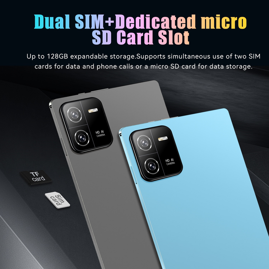 10.1-Inch 5G Android 13 Tablet | 12GB+512GB | 48MP+24MP | 10-Core | 8000mAh | Dual SIM