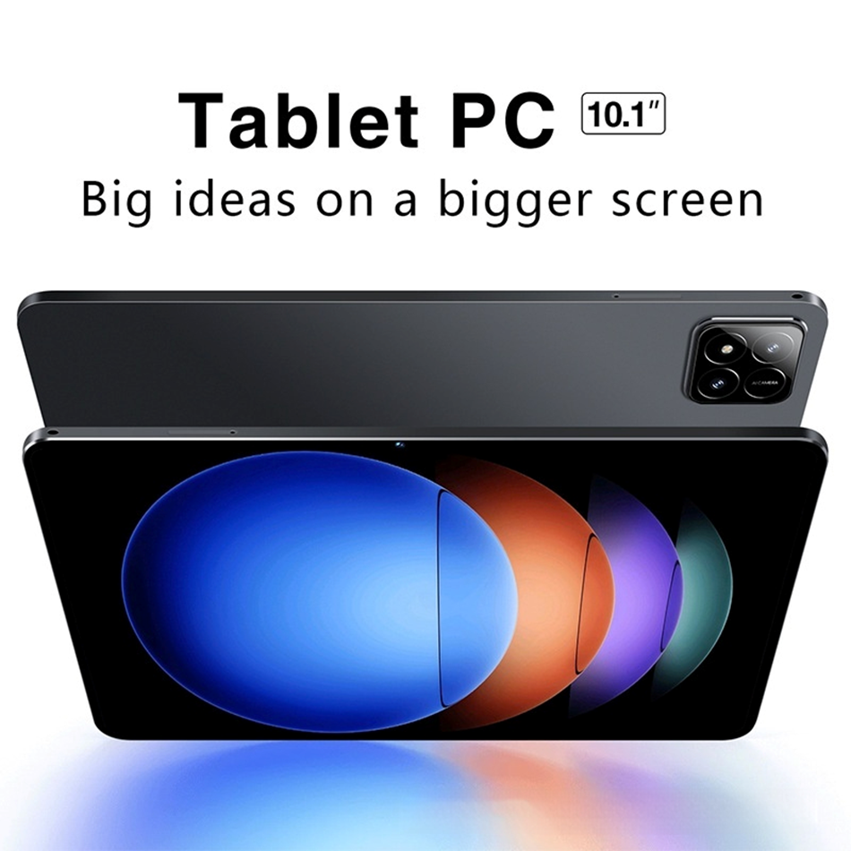Snapdragon 888 | 8GB+256GB | 32MP | 10000mAh | Wi-Fi 7 | Free Stylus  | 10.1-Inch Android 14 Tablet PC |