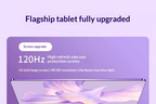 14-Inch Noble Purple Flagship Tablet | 4K 120Hz HDR10 | Dolby Vision | 32MP | Card-Insertable | Stylus | 2024