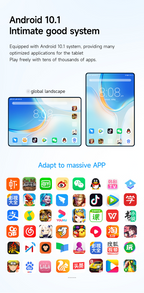 Pad Pro 2022 14-Inch OLED Tablet | MediaTek X30 | 12GB+512GB | 20000mAh | Dual JBL | 5G WiFi | 120Hz