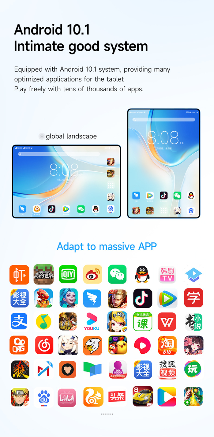 Pad Pro 2022 14-Inch OLED Tablet | MediaTek X30 | 12GB+512GB | 20000mAh | Dual JBL | 5G WiFi | 120Hz