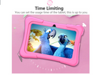 PRITOM 7-Inch Kids Tablet | Iwawa Software | Parental Controls | Educational Games | Blue & Pink