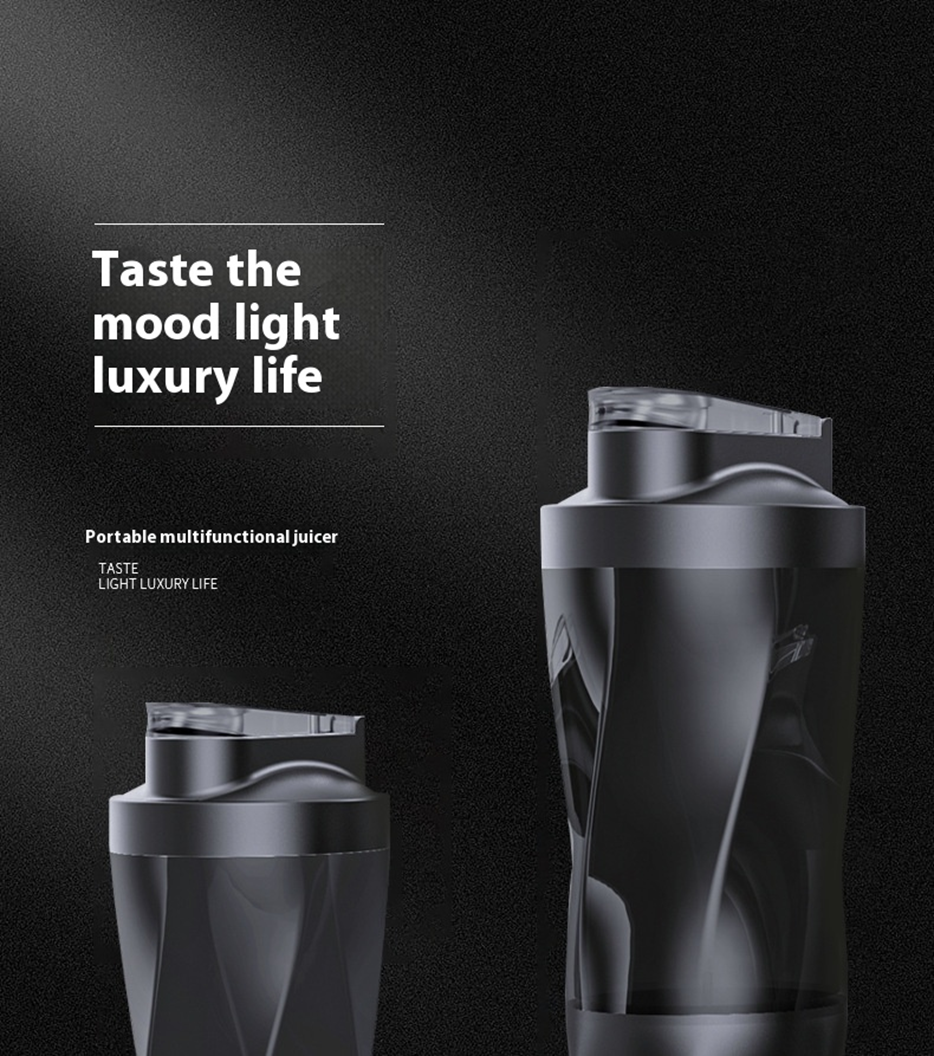 HOMEFISH ZZJ-0001 Portable Electric Blender Cup | 700ML USB Rechargeable Smoothie Blender