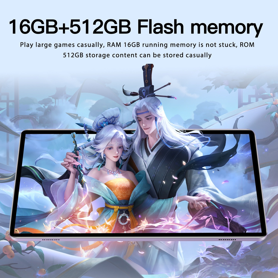P70 Pro 5G Android Tablet | 16GB RAM 512GB | 12000mAh | 32MP AI Camera