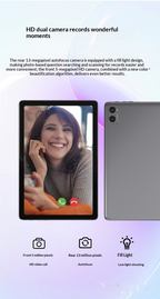 10.1-Inch Android Tablet | Unisoc T606 Octa-Core | FHD 1920x1200 | Dual 4G SIM | 13MP | 2.4G+5G WiFi
