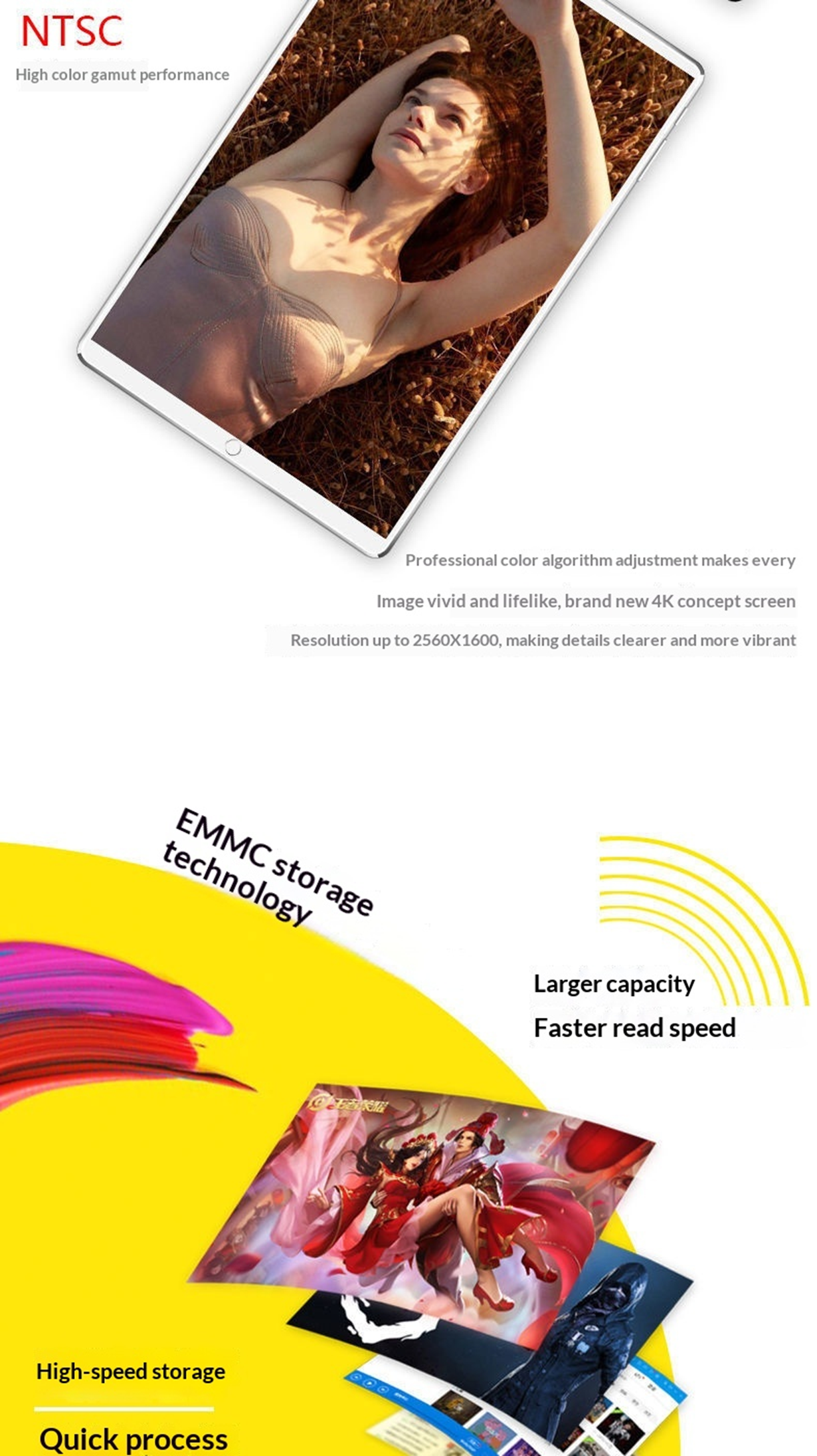 10.1-Inch Android Tablet | 5G Wi-Fi | Dual SIM | GPS | 3D Sound | Gaming & Study