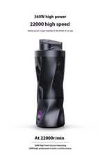 HOMEFISH ZZJ-0001 Portable Electric Blender Cup | 700ML USB Rechargeable Smoothie Blender