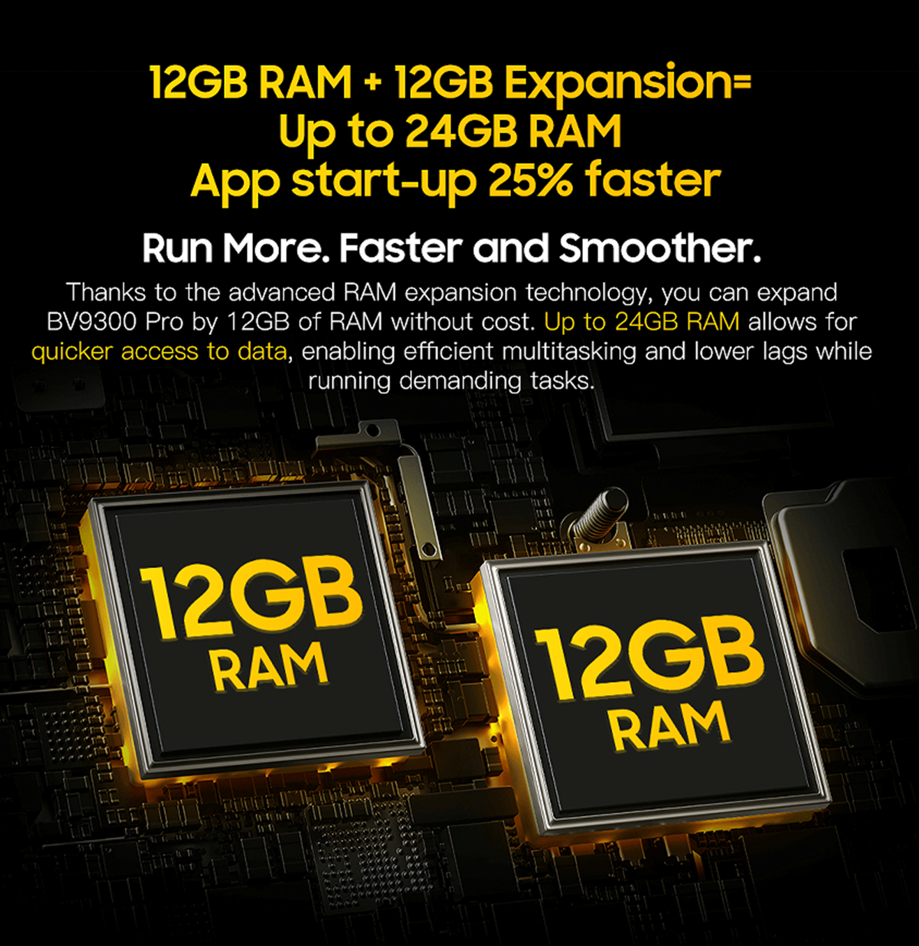 Blackview BV9300 Pro Rugged Smartphone | 6.7" FHD+, 15080mAh, 64MP, IP68/IP69K, 12GB+256GB