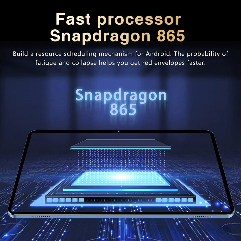 E60 Pro 11.6-Inch Android 13 Tablet | Snapdragon 865 10-Core | 16GB+512GB | 24MP+32MP | 12000mAh | GPS