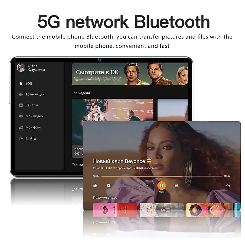 P70 Pro 5G Android Tablet | 16GB RAM 512GB | 12000mAh | 32MP AI Camera