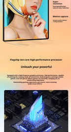 10.1-Inch 5G Tablet | 20000mAh | 48MP Triple Camera | 16GB+512GB | 10-Core | HIFI | Dual SIM