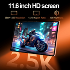 11.6 Inch Android 16 Tablet | 16GB RAM 1024GB | 2.5K Display | Wi-Fi 6 | 5G SIM | 24MP Camera