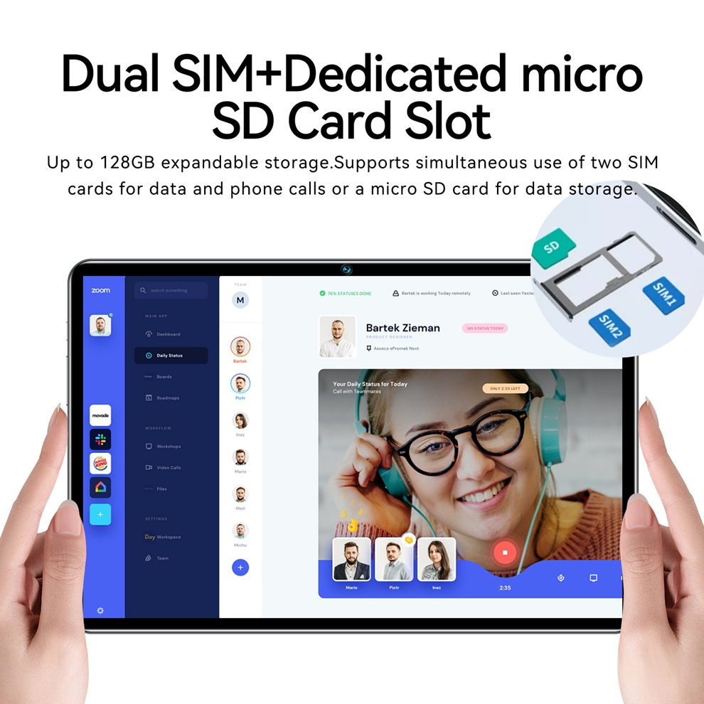 P70 Pro 5G Android Tablet | 16GB RAM 512GB | 12000mAh | 32MP AI Camera