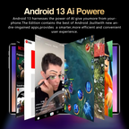 E60 Pro 11.6-Inch Android 13 Tablet | Snapdragon 865 10-Core | 16GB+512GB | 24MP+32MP | 12000mAh | GPS