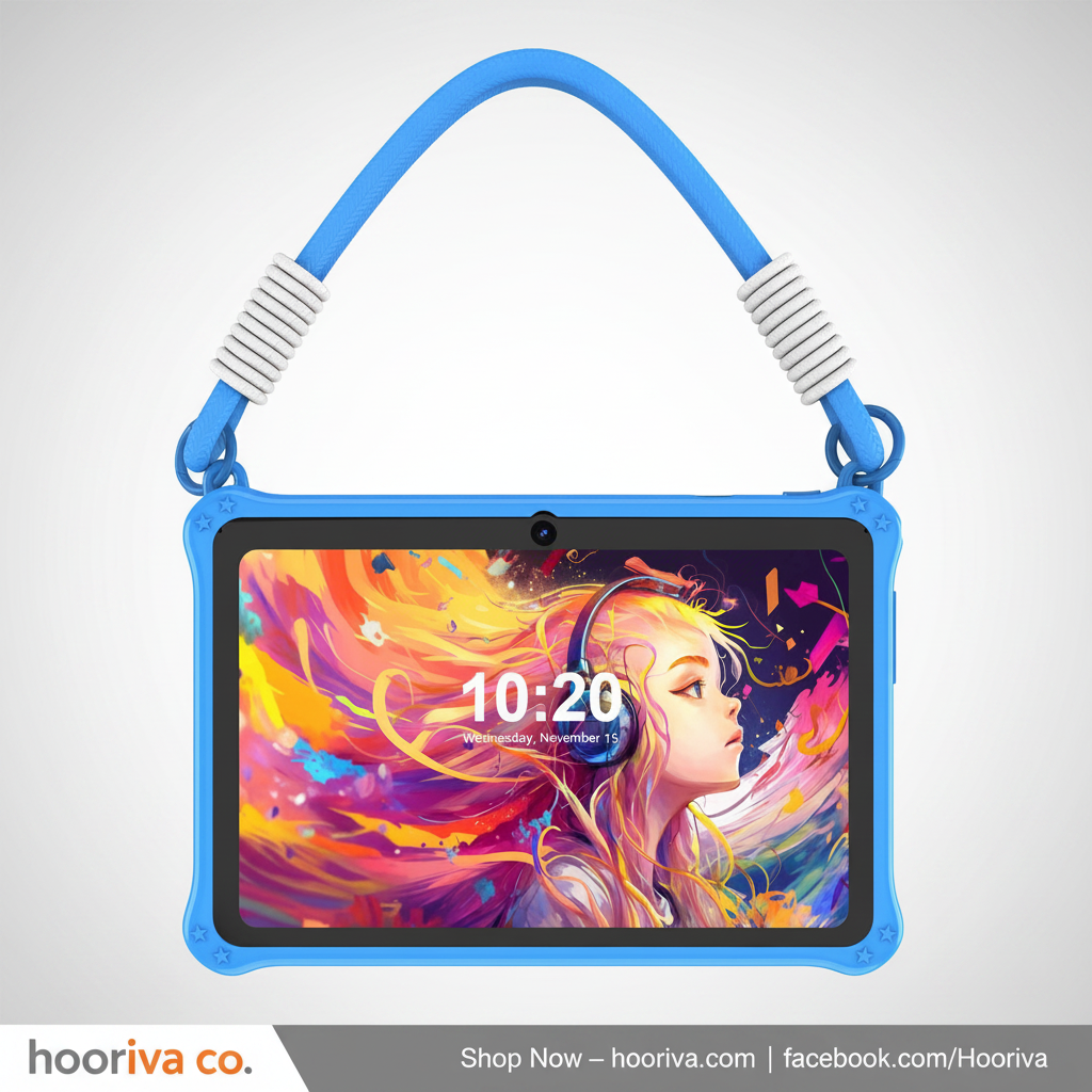 Kids Tablet Blue - Hooriva Branded