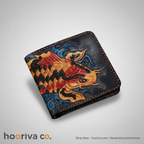Koi Carp Leather Wallet Closed – HBBT