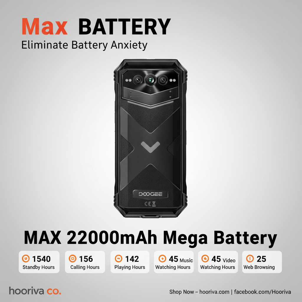 Max Battery + 22000mAh