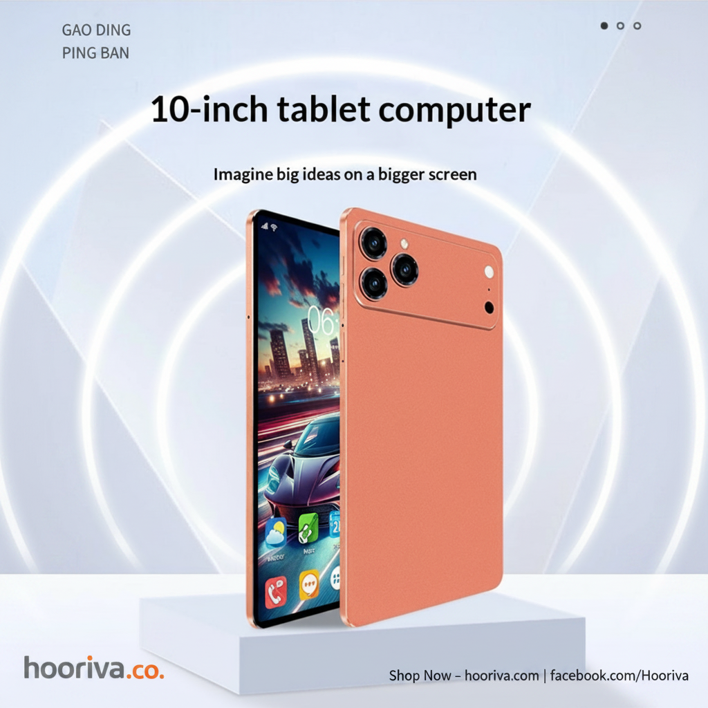 Orange Tablet Hero