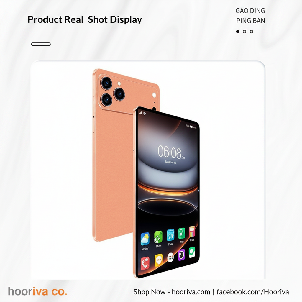 Orange Tablet Real Shot