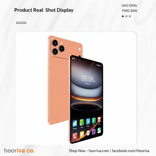Orange Tablet Real Shot