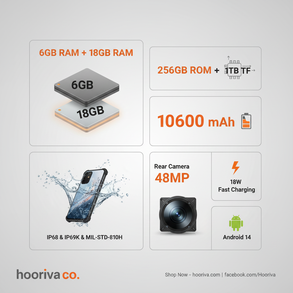 OUKITEL G1 Specs Grid HBBT - Light Grey